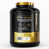 9 - One Science 100% Premium Whey Protein,  5 lb  Cafe Mocha - with Free 150g Creatine 