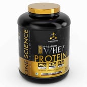 10 - One Science 100% Premium Whey Protein,  5 lb  Ice Coffee - with Free 150g Creatine 