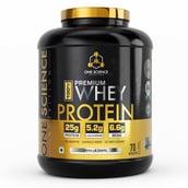 7 - One Science 100% Premium Whey Protein,  5 lb  Vanilla Swirl - with Free 150g Creatine 