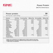 5 - GNC Pro Performance Power Protein,  2 lb  Double Rich Chocolate 