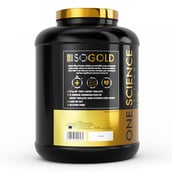 2 - One Science 100% Iso Gold Whey Protein Isolate,  5 lb  Blueberry Muffin 