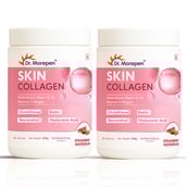 10 - Dr. Morepen Marine Skin Collagen, 250 g Pineapple (Pack of 2)