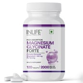 1 - INLIFE Magnesium Glycinate Forte,  Unflavoured  120 tablet(s) 