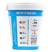 5 - Myfitness by brnd.me Natural Peanut Butter,  510 g  Crunchy 
