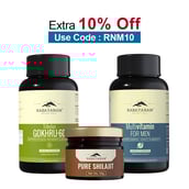 Rasayanam Pure Himalayan Shilajit 20g, Tribulas Gokhru-60 60 Tablets & Multivitamin for Men Combo,  60 tablet(s)  Unflavoured 