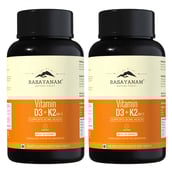 1 - Rasayanam Vitamin D3 K2 (MK-7),  120 tablet(s)  Unflavoured (Pack of 2) 