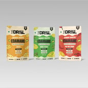 10 - The Drill Crunchy Roasted Edamame, Sea Salt (Pack of 6) 30 g
