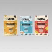 8 - The Drill Crunchy Roasted Edamame, Nimbu Pudina (Pack of 12) 30 g