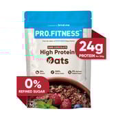 1 - Pro.Fitness High Protein Rolled Oats,  375 g  Dark Chocolate 