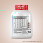 6 - GNC Pro Performance Weight Gainer,  6.6 lb  Vanilla Ice Cream with Steel Shaker 750ml 