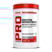 2 - GNC Pro Performance Pure Micronized Creatine Monohydrate,  Unflavoured with Steel Shaker 750ml  0.88 lb 