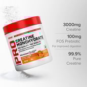9 - GNC Pro Performance Pure Micronized Creatine Monohydrate, Orange with Steel Shaker 750ml 0.22 lb
