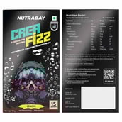 9 - Nutrabay Crea Fizz,  Lemon  0.23 lb 