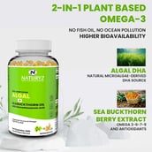 3 - Naturyz Omega 3 Algae + Sea Buckthorn Oil,  60 veggie capsule(s) 