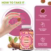 7 - Naturyz Natural Vitamin C with Zinc,  30 gummies  Tamarind 