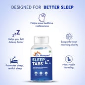 3 - Dr. Morepen Sleep Tabs,  60 tablet(s)  Unflavoured 