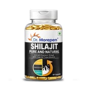 1 - Dr. Morepen Shilajit,  60 capsules 