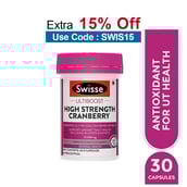 Swisse Ultiboost High Strength Cranberry,  30 capsules 