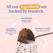 4 - Supermilk Gritzo Overall Growth for 13+ Yrs Girls Protein & Nutrition Drink Mix,  800 g  Double Chocolate 