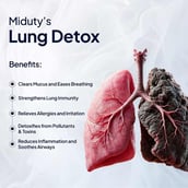 3 - Miduty Lung Detox,  60 capsules 