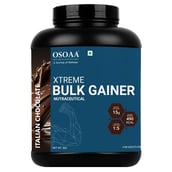1 - Osoaa Xtreme Bulk Gainer,  6.6 lb  Italian Chocolate 