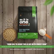 9 - AS-IT-IS Nutrition Soy Protein Isolate,  2.2 lb  Unflavoured 