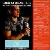 4 - AS-IT-IS Nutrition Whey Protein Isolate,  2.2 lb  Unflavoured 