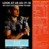 6 - AS-IT-IS Nutrition Whey Protein Isolate,  0.55 lb  Unflavoured 