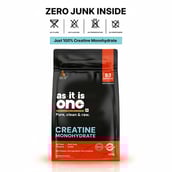 6 - AS-IT-IS Nutrition Creatine Monohydrate,  Unflavoured, USA Labdoor Certified for Accuracy & Purity  0.55 lb 