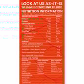 11 - AS-IT-IS Nutrition Micellar Casein,  1.1 lb  Unflavoured 