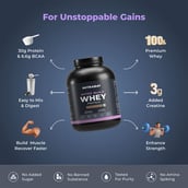 3 - Nutrabay Pro Nitro Build Whey Protein, 4.4 lb Rich Milk Chocolate