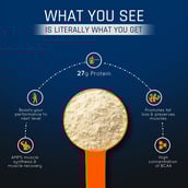 5 - AS-IT-IS Nutrition ATOM Whey Protein with Enzymes,  2.2 lb  Banana Fusion 