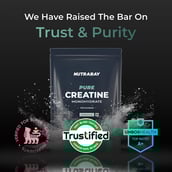 4 - Nutrabay Pure Creatine Monohydrate Amino Acid,  Unflavoured  0.55 lb 