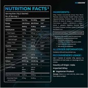 7 - Nutrabay BioAbsorb Whey Protein,  0.07 lb  Dark Chocolate 