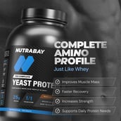 3 - Nutrabay Yeast Protein, 4.4 lb Rich Chocolate Creme