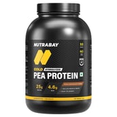 1 - Nutrabay Gold Pea Protein,  4.4 lb  Rich Chocolate Creme 