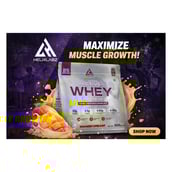 10 - Helixlabz Active Whey Protein,  2 lb  Mango Cream 