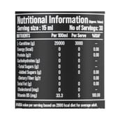 3 - One Science L-Carnitine 3000mg, 450 ml Mango