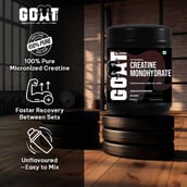 4 - G.O.A.T Fit 100% Pure Micronized Creatine Monohydrate,  Watermelon Basil  0.62 lb 