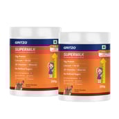 Supermilk Growth+ for 7 to 9 Yrs Girl 200 g Double Chocolate - Pack of 2