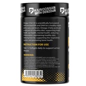 2 - Denzour Nutrition Omega-3 Fish Oil 1000mg,  60 softgels 