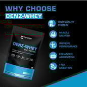 3 - Denzour Nutrition Denz-Whey Protein,  2.38 lb  Belgium Chocolate 