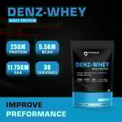 2 - Denzour Nutrition Denz-Whey Protein,  2.38 lb  Cafe Mocha 