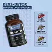 5 - Denzour Nutrition Denz Detox 1000mg,  60 veggie capsule(s) 