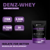 2 - Denzour Nutrition Denz-Whey Pure Isolate Protein, 2.38 lb French Vanilla