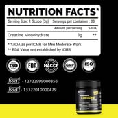 8 - Denzour Nutrition Micronised Creatine Powder,  Unflavoured  0.22 lb 