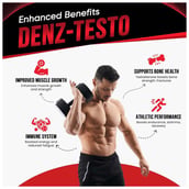5 - Denzour Nutrition Denz Testo - Testosterone Booster 1000mg, 60 veggie capsule(s) Unflavoured