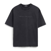 3 - MuscleBlaze Natty But Tasty Oversized Washed T-Shirt,  Large  Light Grey