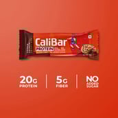 3 - Calibar Protein Bar 20g Protein,  17 bar(s)  Almond choco (Pack of 6) Banana Binge (Pack of 6) Variety Pack (Pack of 5 ) 