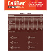 3 - Calibar Protein Bar 20g Protein, 5 bar(s) Variety Pack (Pack of 2)